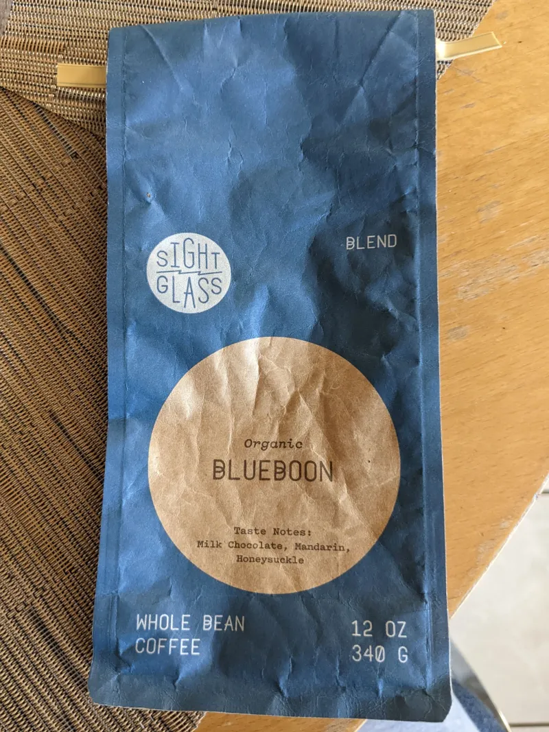 Blueboon Coffee Bag Front