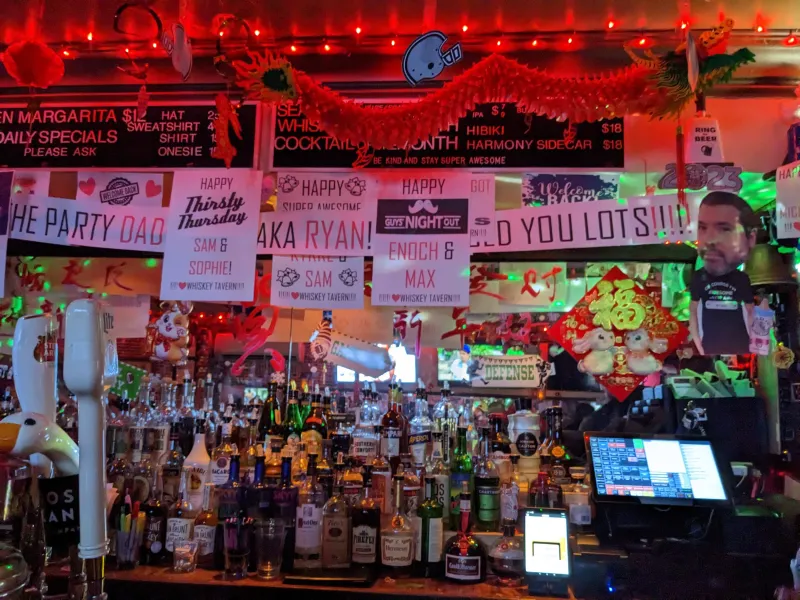 whisky tavern thursday night