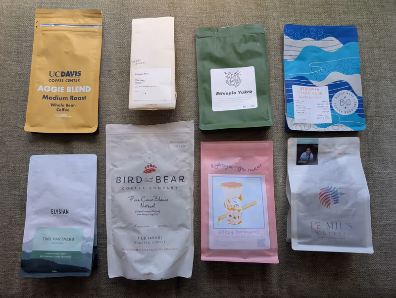 coffee bags