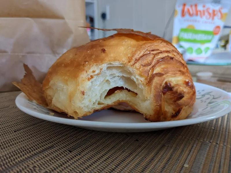 backhaus ham and cheese croissant