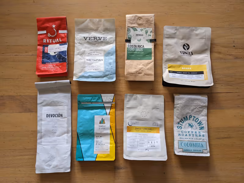 coffee bags