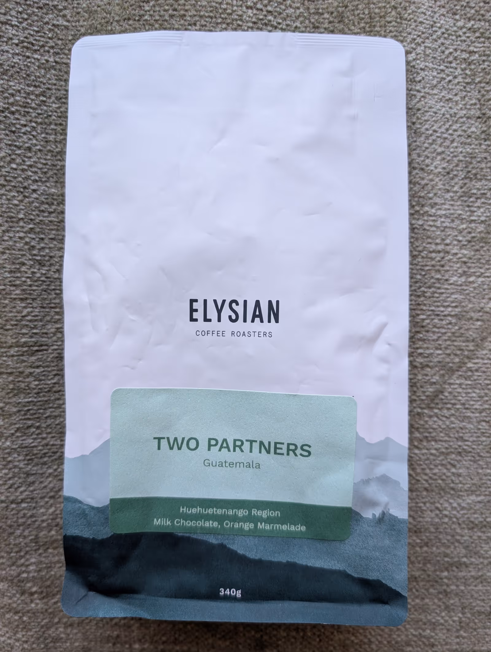 Elysian coffee bag