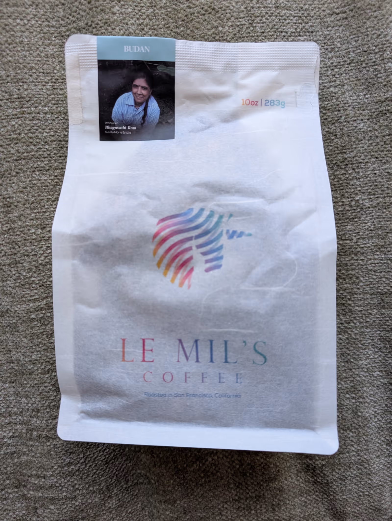 Le Mil's coffee bag